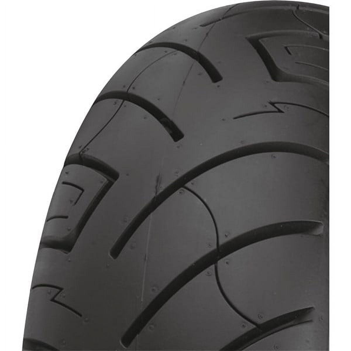 Shinko 87-4606 777 Front H.D. Motorcycle 130/60-19 (67H) Black Wall Tire