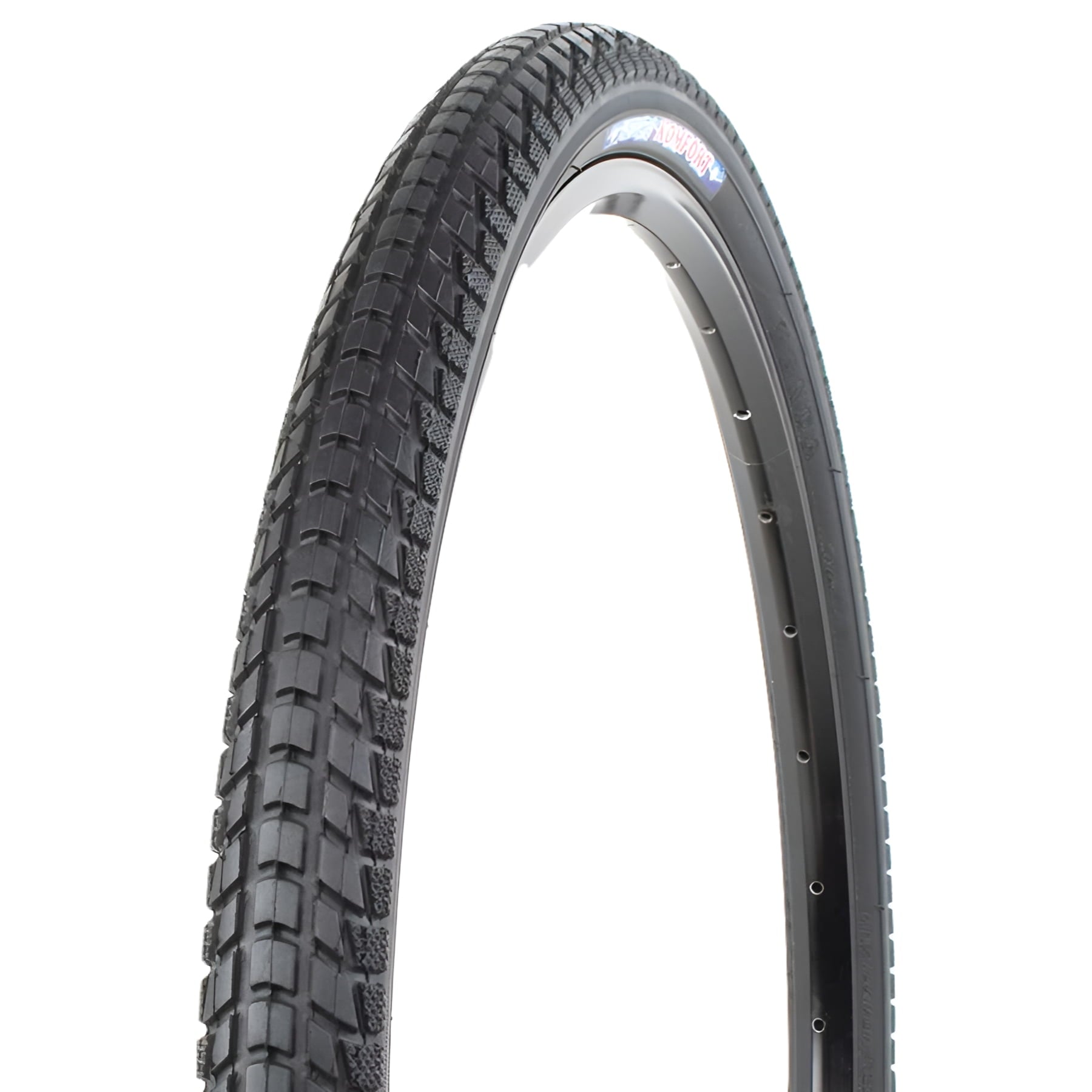 Kenda K841A Komfort Tire 26x1.95 Black Steel Hybrid MTB Mountain City Bike 26"
