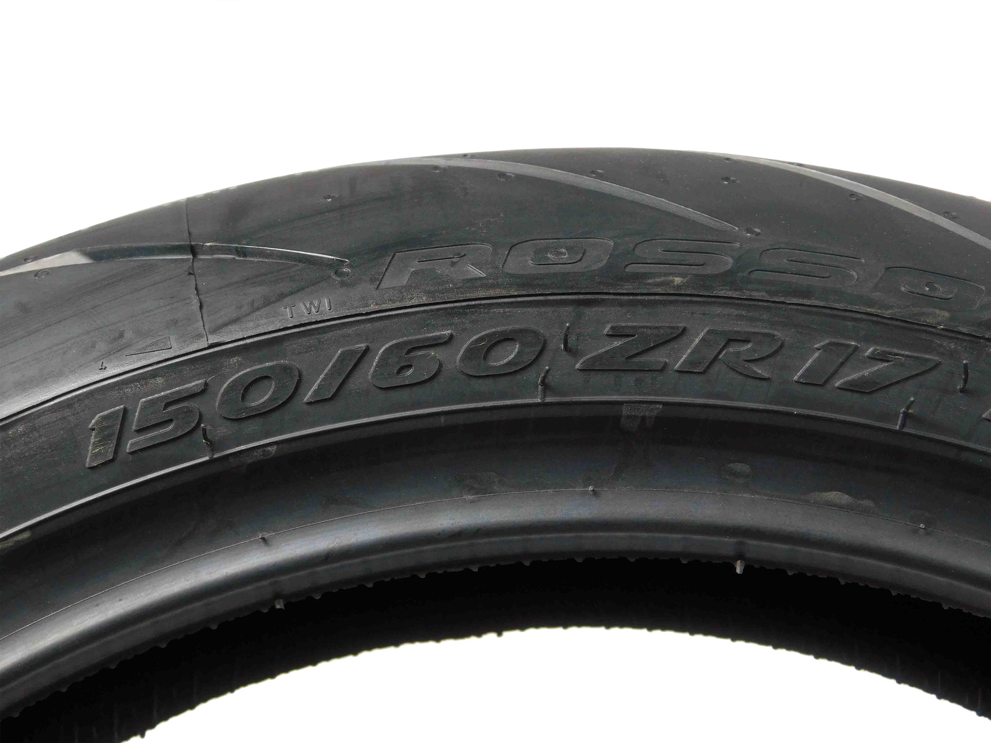 Pirelli Diablo Rosso III 110/70 ZR17 Front & 150/60 ZR17 Rear Motorcycle Tires with Keychain