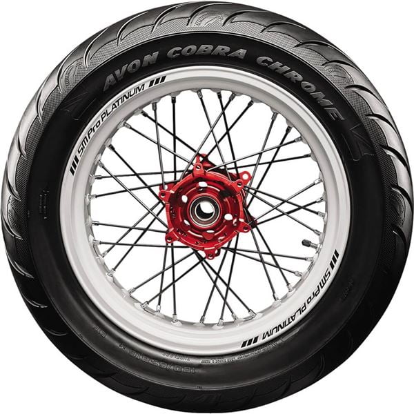 Avon Cobra Chrome Av92 Rear Motorcycle Tire 260/40R-18 (84V) Black Wall