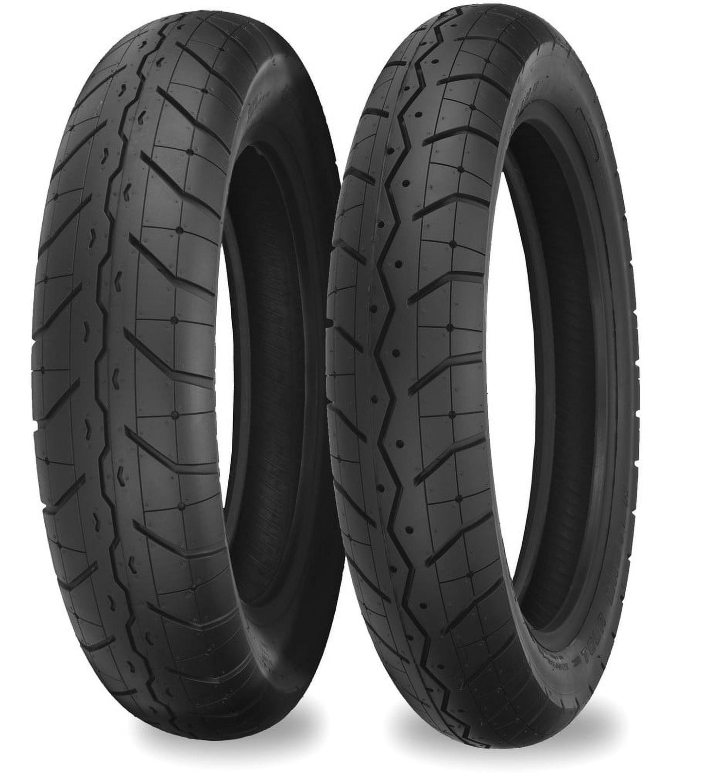 Shinko 230 Tour Master Front Motorcycle Tire 150/80-16 (71H) For Suzuki Boulevard C90 Black VL1500 2008